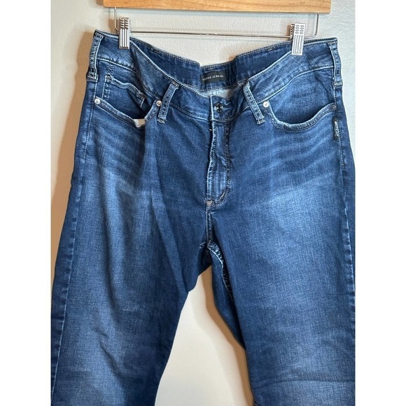 Silver Jeans Suki Slim Boot Mid Rise - Size 18 L31 - Picture 4 of 8